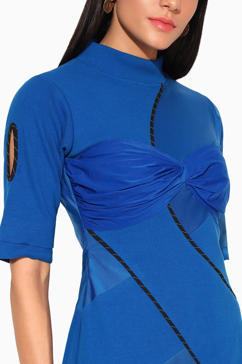 Blue Clover Dress