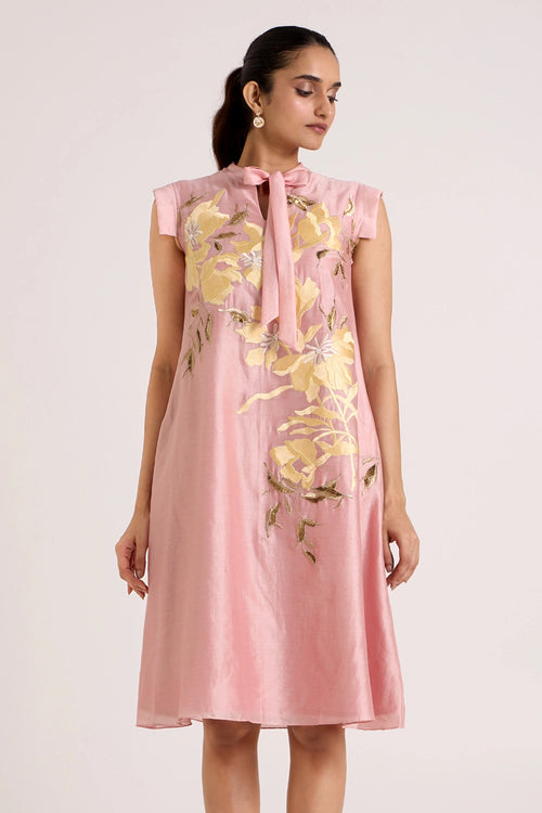 Helga Tab Sleeve Day Dress