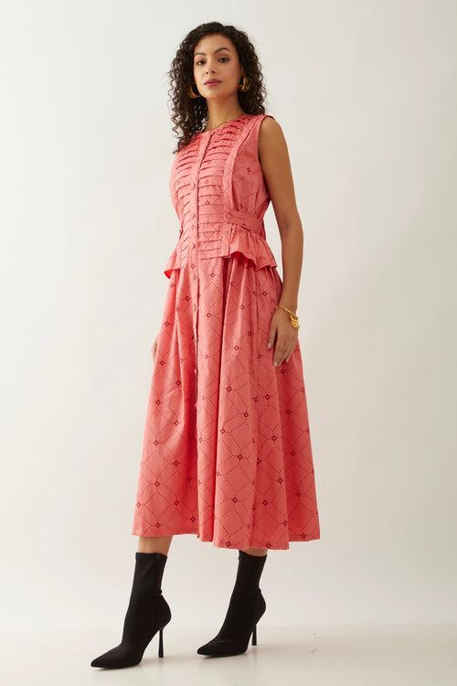 Willow Salmon Dress