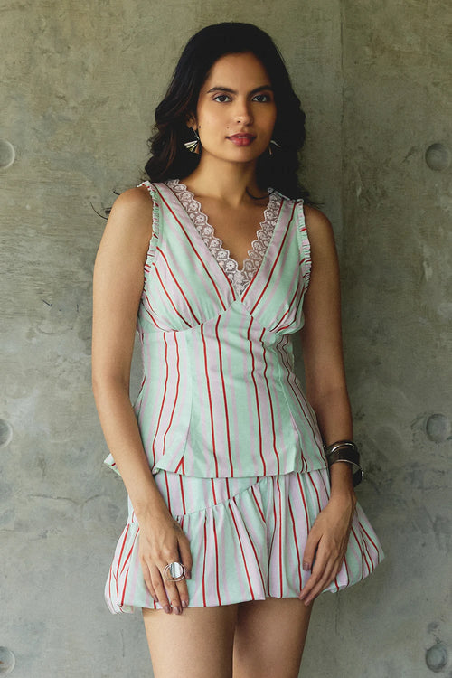 The August Top and Skirt