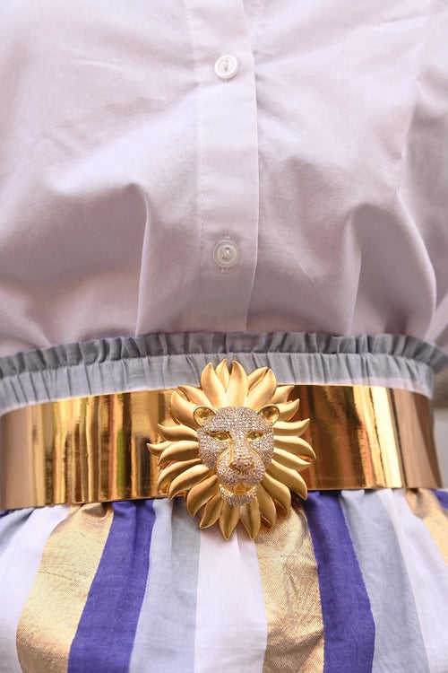 Lion Metal Belt