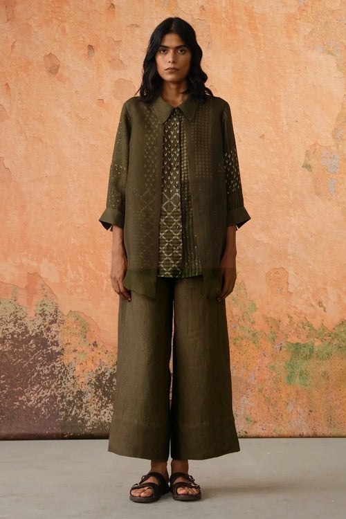Olive Kelpie Co-ord Set