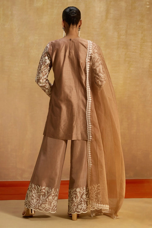 Suroor Beige Sharara Set