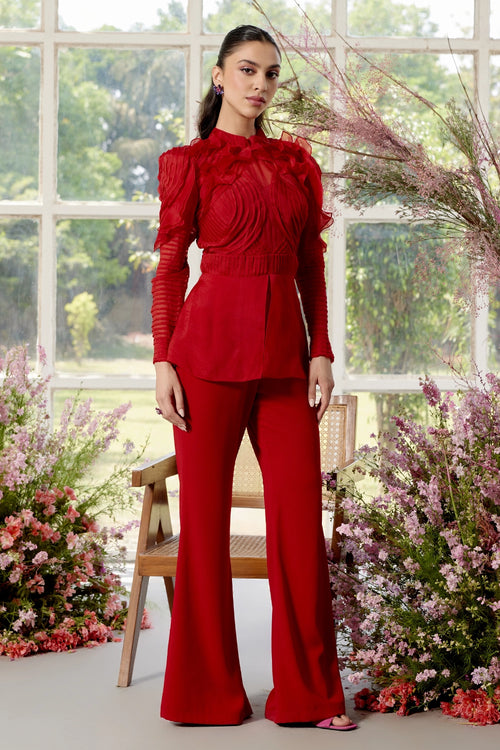 Eloise Scarlet Co-ord Set