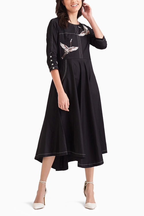 Black Wings Dress