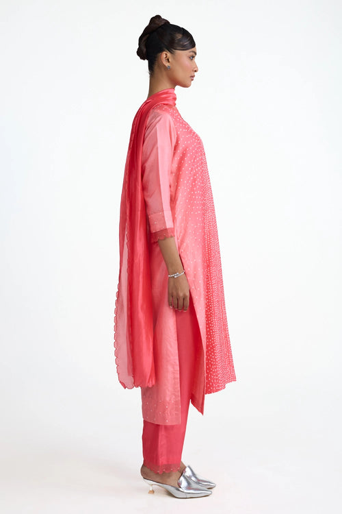 Bandhani Radial Suit Set