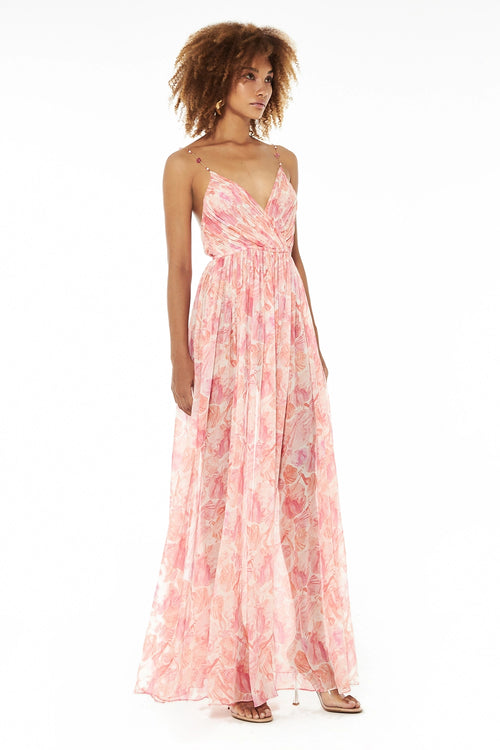 Azalea Jewel Strap Backless Dress