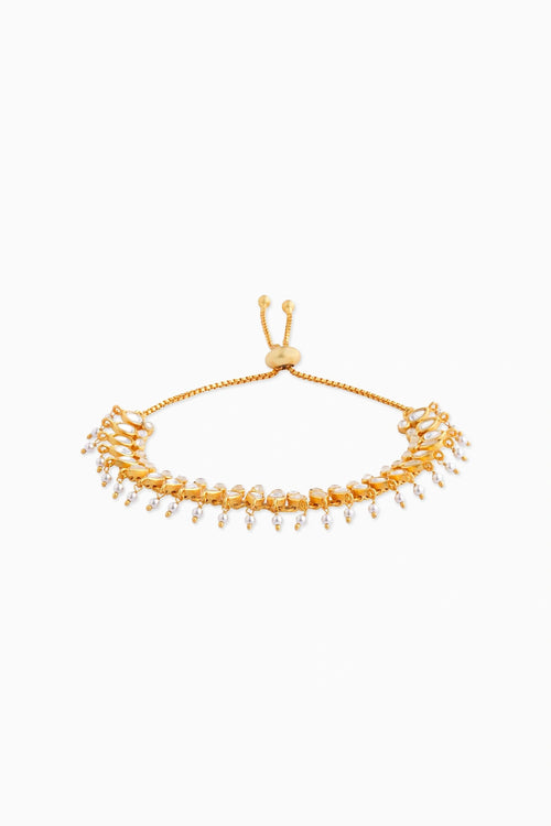 Aaina Bracelet with Mirror Polki