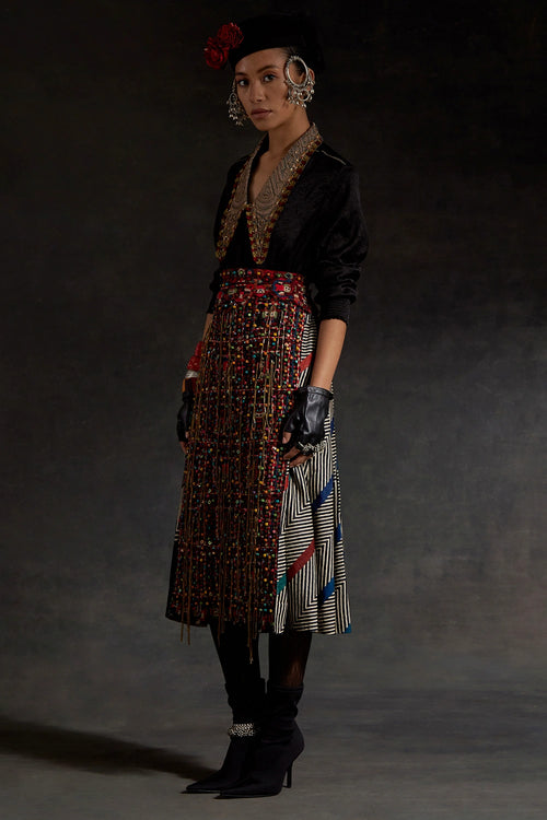 Akaar Atri Straight Shirt Set