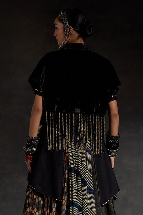 Akaar Zoa Cropped Trench