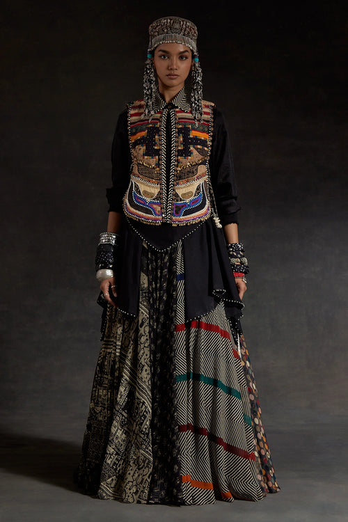 Akaar Zuri Gilet Co-ord Set