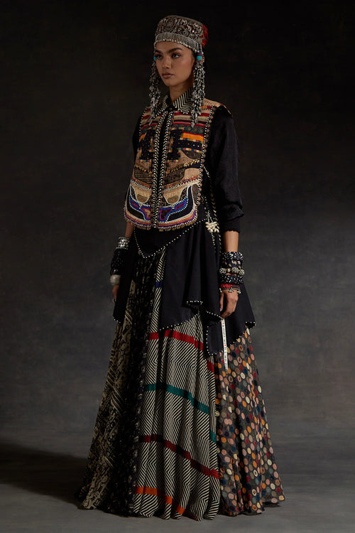 Akaar Zuri Gilet Co-ord Set