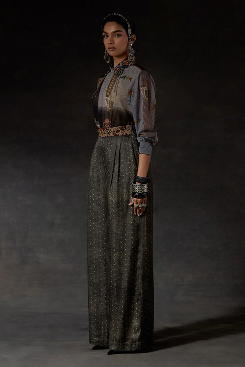Akaar Atri Straight Shirt Co-ord Set