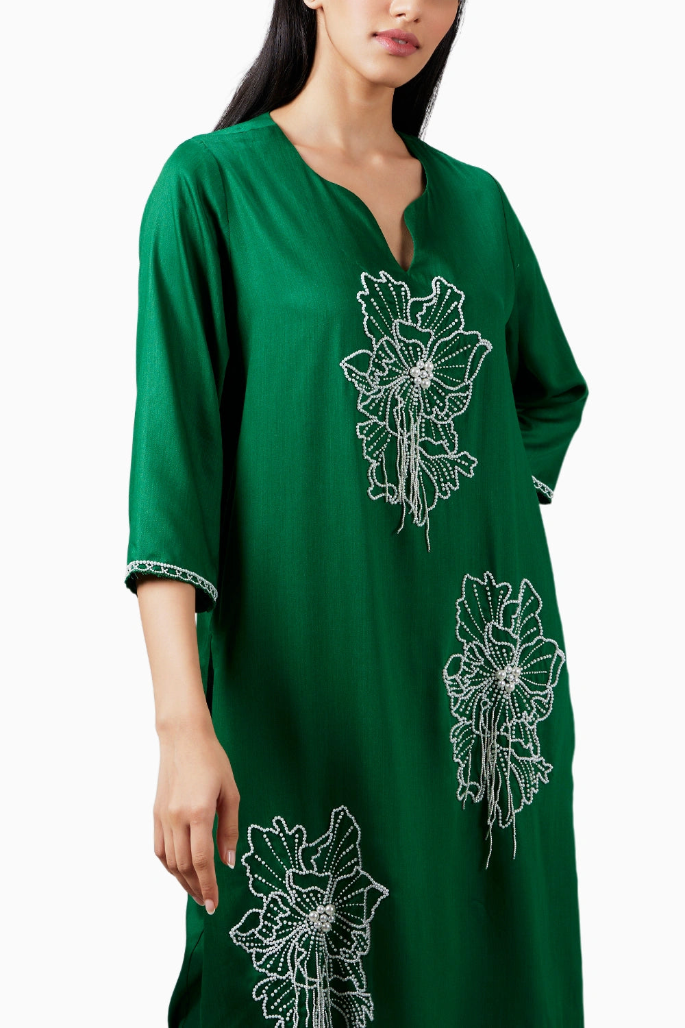 Perla Emerald Kurta Set