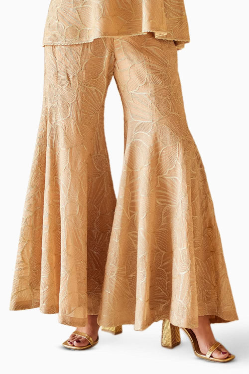 Caramel Zari Bootcut Pants