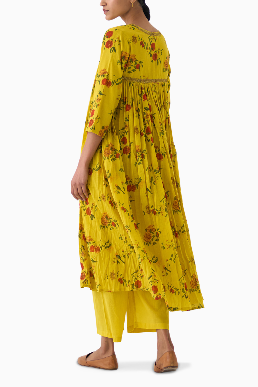 Flori Yellow Kurta Set