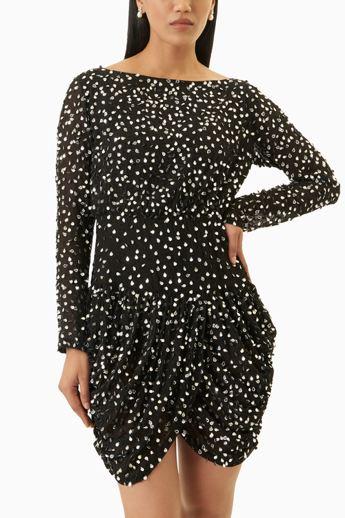 Noa Starry Black Dress