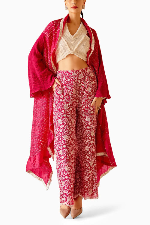 Pink Overlay Jacket