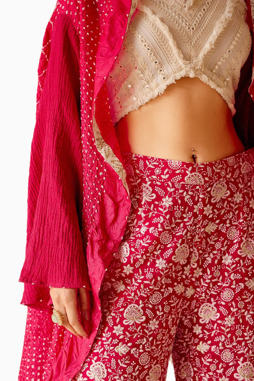 Pink Overlay Jacket