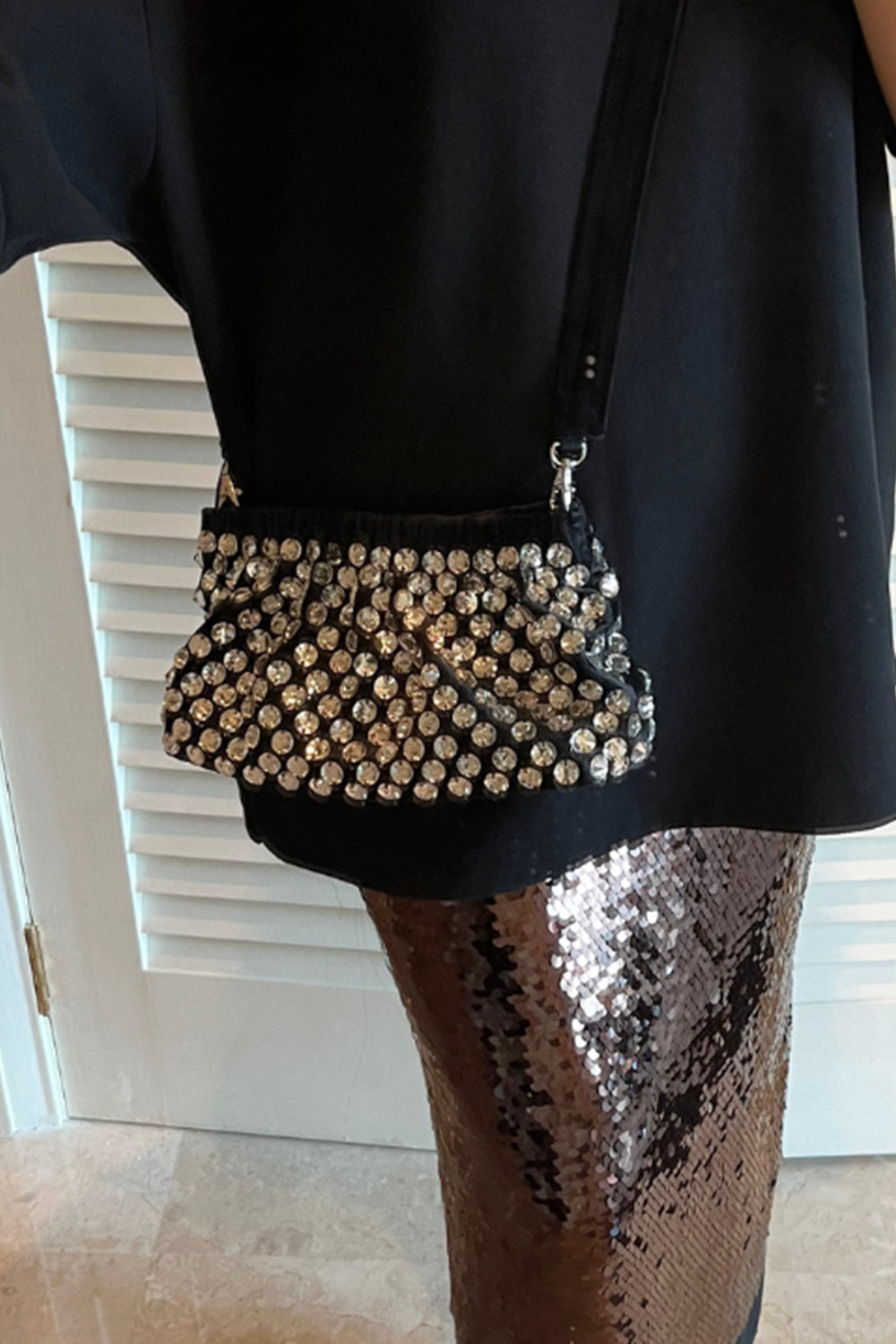 Alien Superstar Silver Big Bobbi Bag