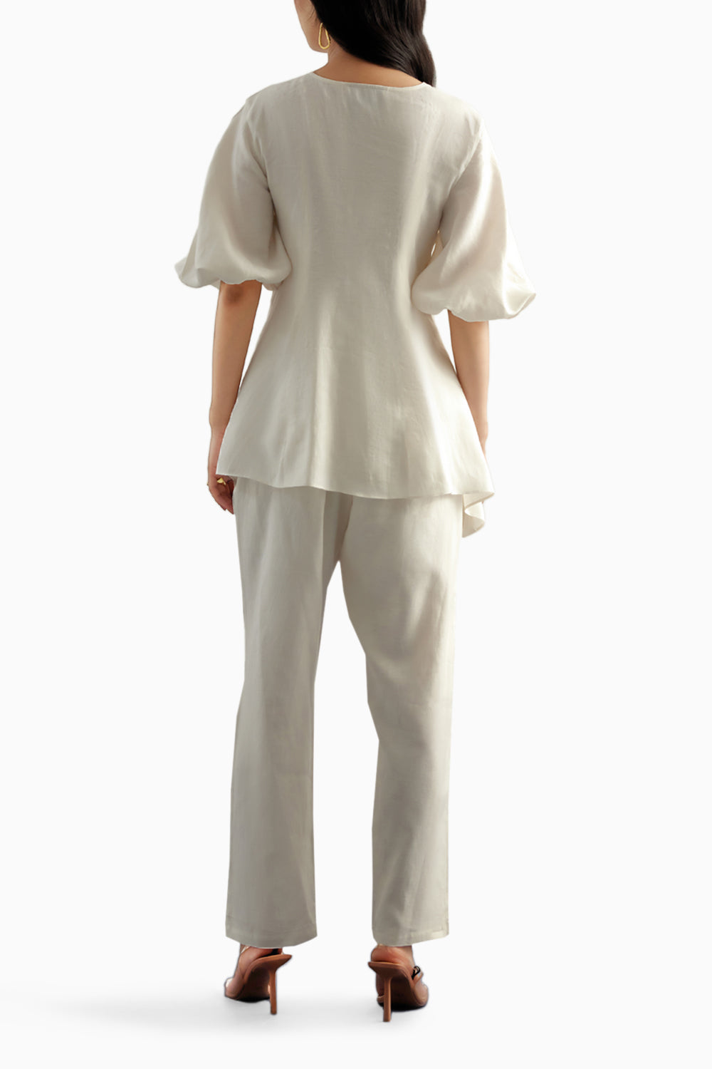 Echo Linen Tie Up Top and Pant Set