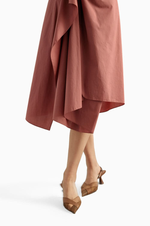 Echo Petal Layered Dress