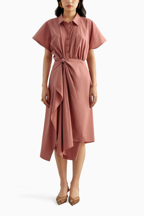 Echo Petal Layered Dress