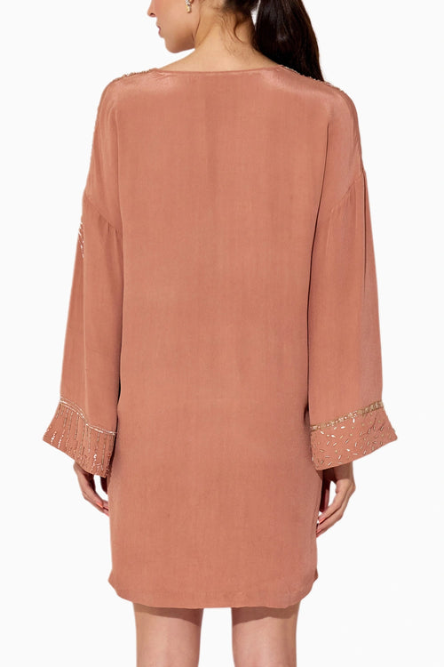 Brown Kaftan Dress