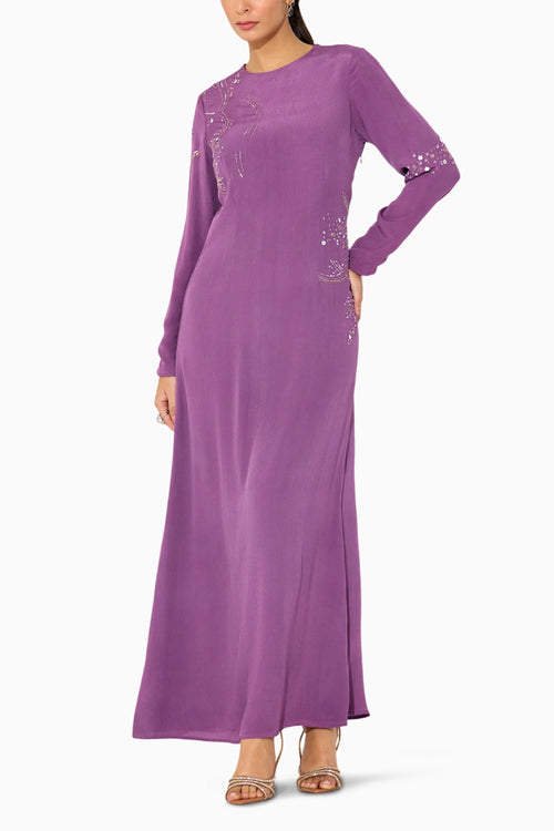 Purple Maxi Dress