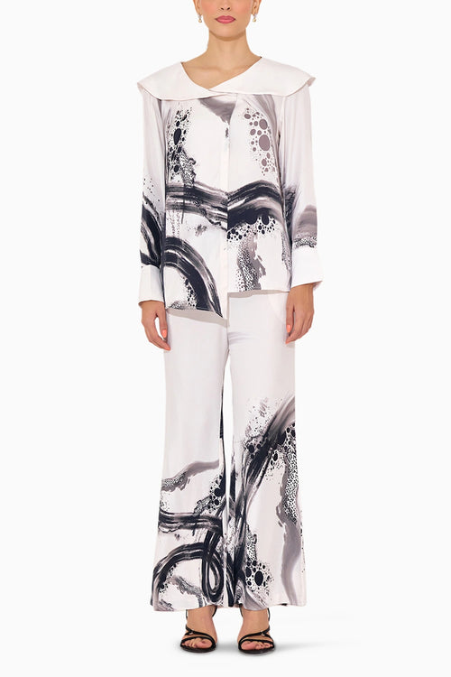 Ivory Printed Co-ord Set