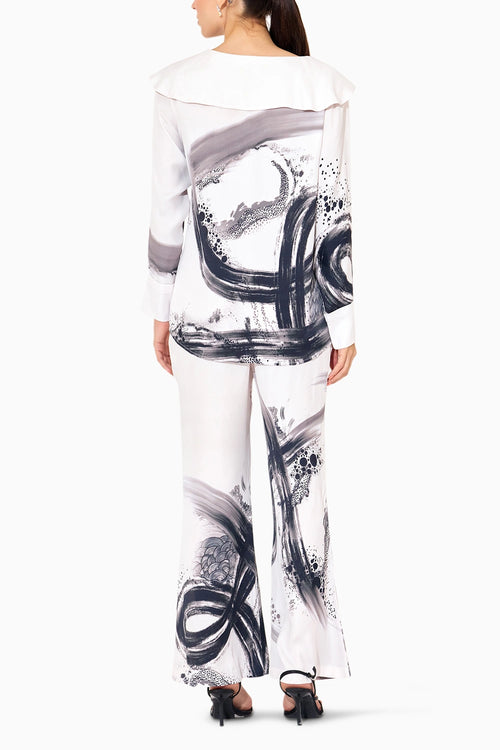 Ivory Printed Co-ord Set