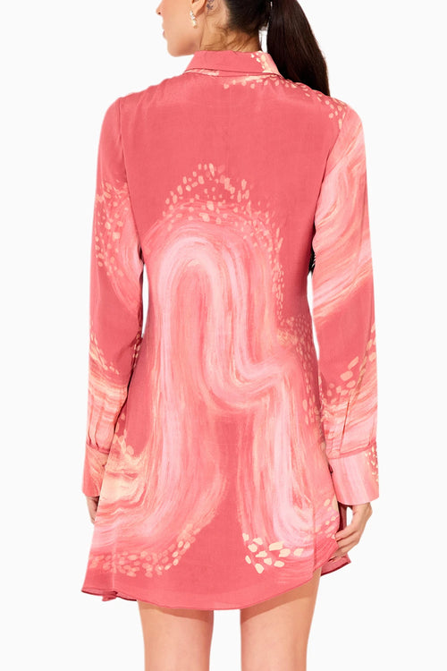 Blush Pink Printed Dress