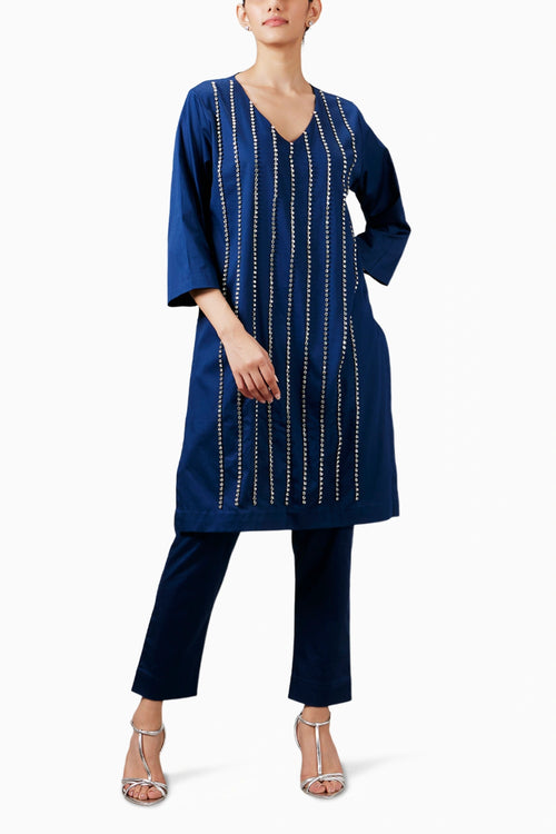 Luna Swarovski Kurta Set