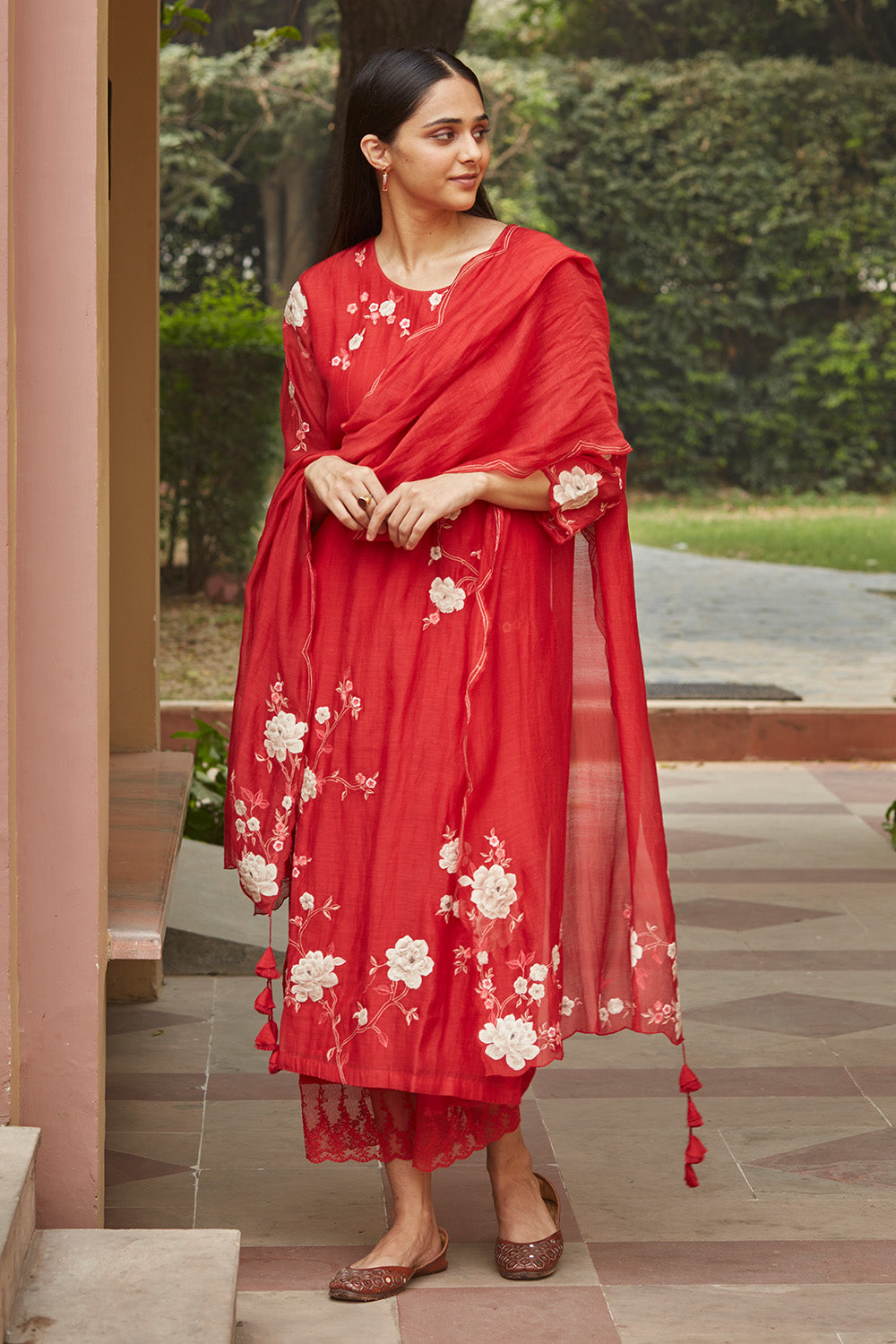 Camellia Floral Kurta Set