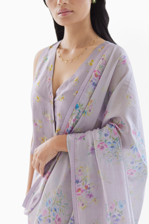 Sisterhood Sonnet Mauve Blouse