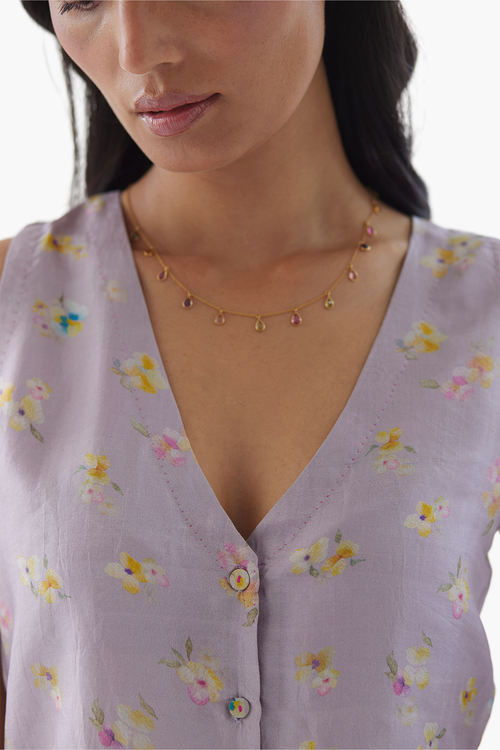 Sisterhood Sonnet Mauve Blouse