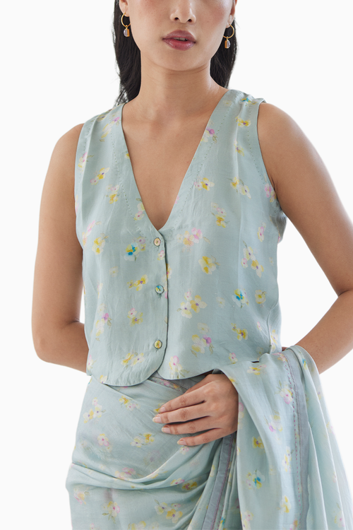 Sisterhood Sonnet Seafoam Blouse
