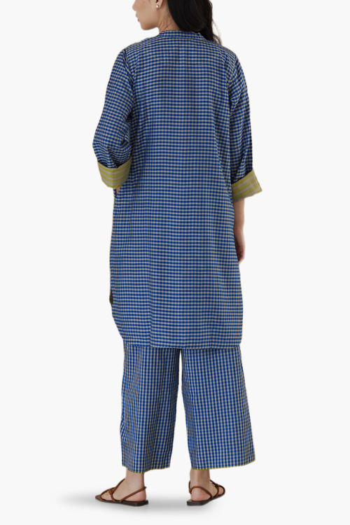 Endless Laughter Blue Kurta Set