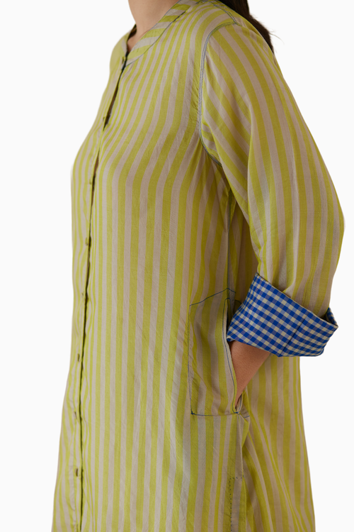 Endless Laughter Lime Kurta Set