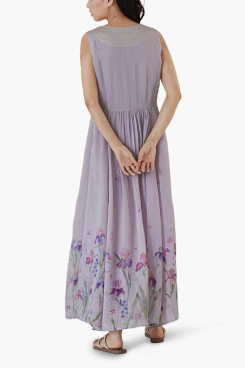 Playful Surprises Mauve Dress