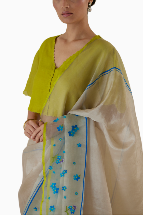 Fleeting Moments Lime Blouse