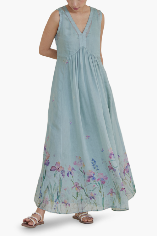 Playful Surprises Seafoam Dress