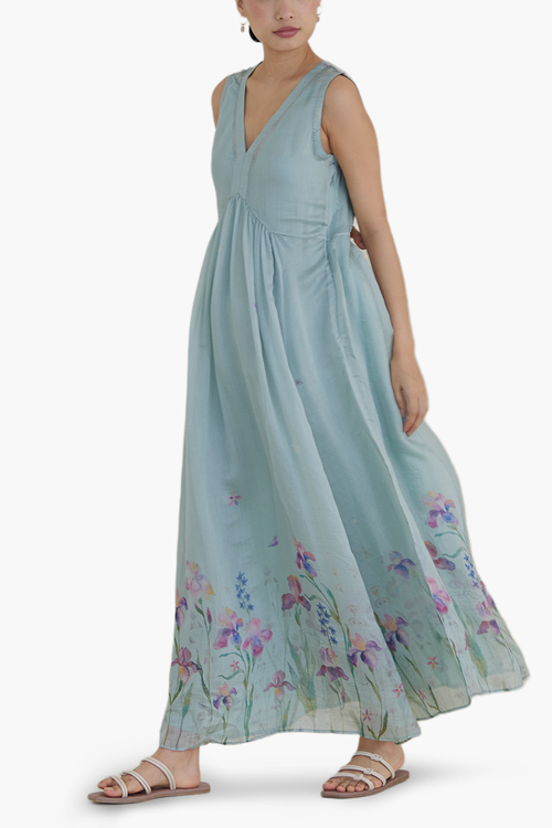Playful Surprises Seafoam Dress