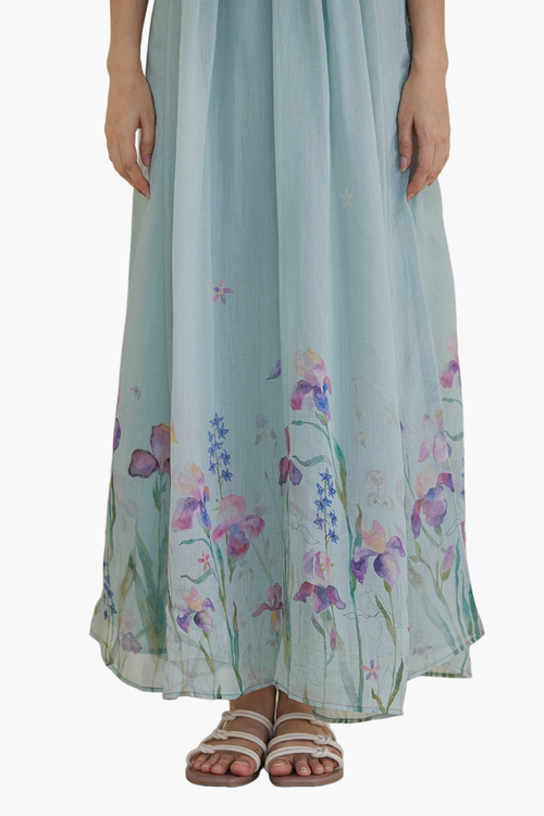 Playful Surprises Seafoam Dress