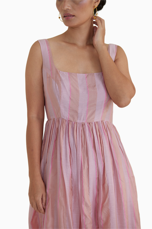 Hand-in-Hand Pink Dress