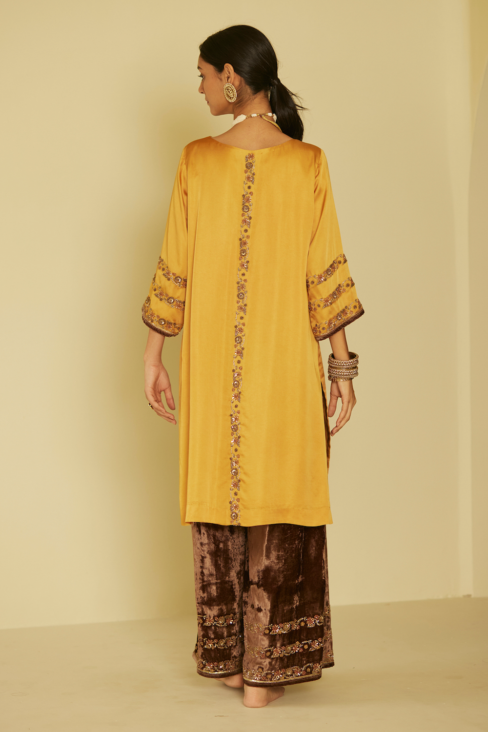 Yellow Arya Kurta Set