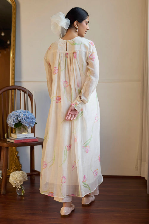 Tulip Pintuck Kurta Set