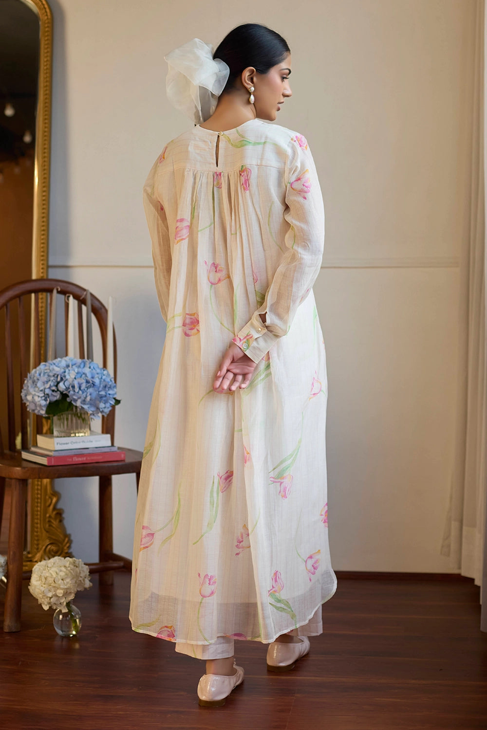 Tulip Pintuck Kurta Set