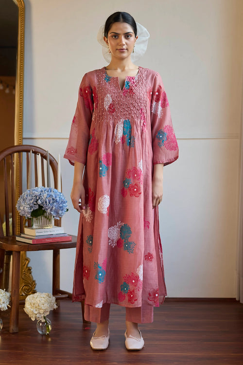 Rose Smocking Set