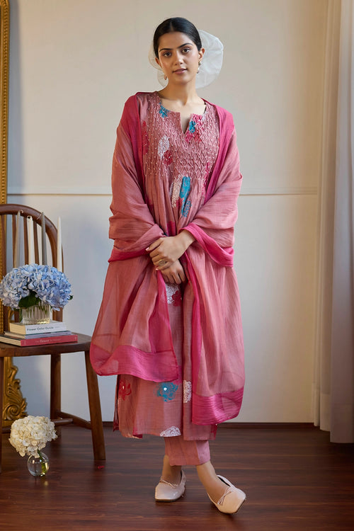 Rose Smocking Set